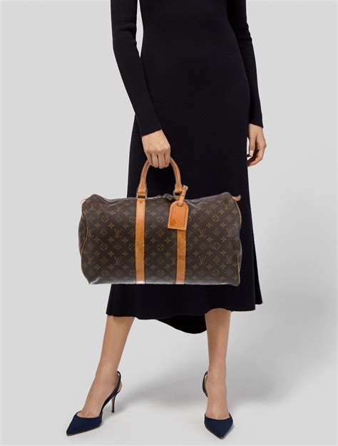 louis vuitton keepall carry on|Louis Vuitton monogram keepall.